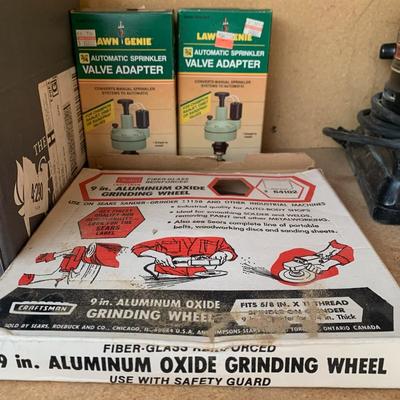 Lot of 2 Sears Craftsman 7" Aluminum Oxide Abrasive Grinding Discs (19 Discs)