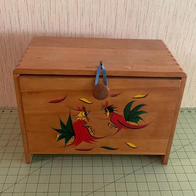 Wooden Bread Box