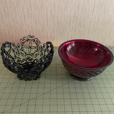 3 Bowls (Black, Red, Silver)