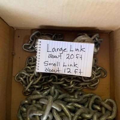 2 chains with hooks