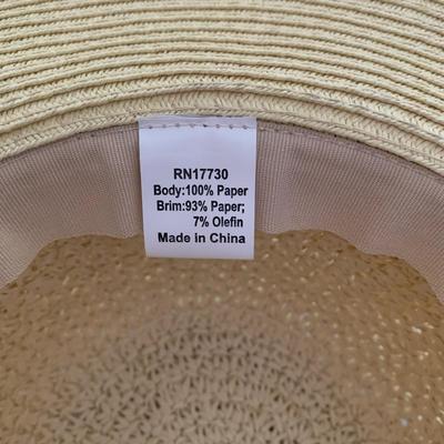 4 Straw Sun Hats