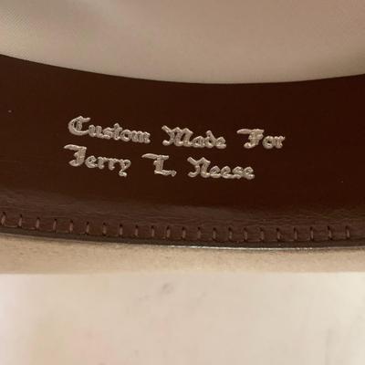 2 Hats (One is JW Hats) Classical Wide Brim Fedora Cowboy Hat