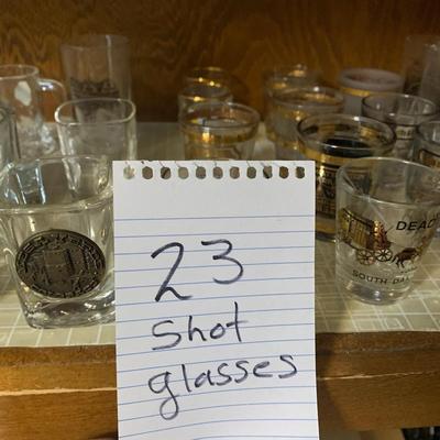 23 shot glass bundle