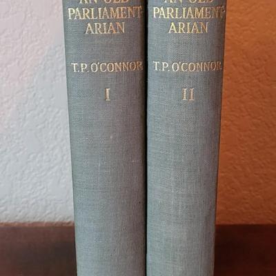'Memoirs of an Old Parliamentarian' Vol. 1&2 by T.P. O'Connor M.P.