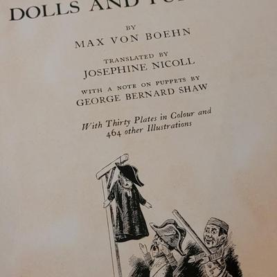 'Dolls and Puppets' by Max Von Boehn