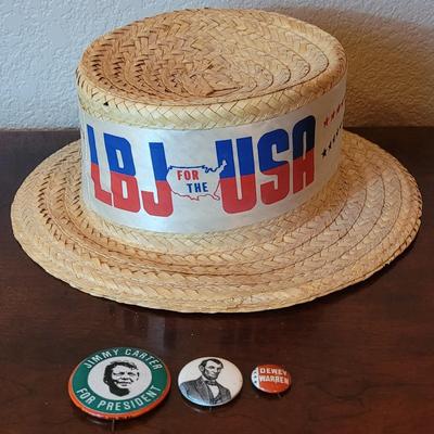 Vintage Campaign Memorabilia