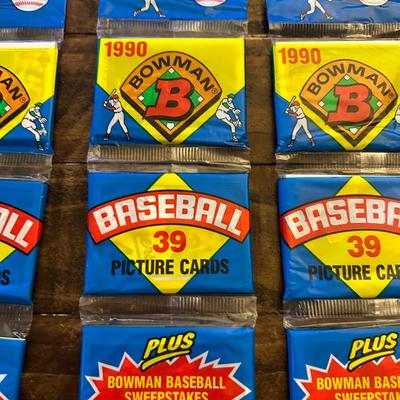 1990 BOWMAN HANGER PACKS (3)