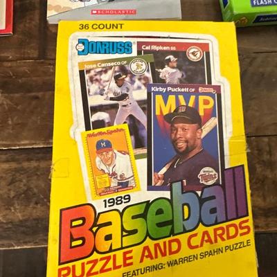 1989 DONRUSS MLB BOX
