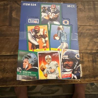 1991 FLEER NFL BOX
