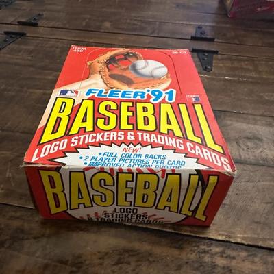 1881 FLEER MLB BOX