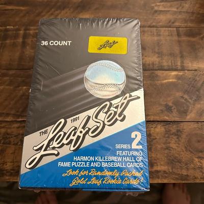 1991 LEAF MLB SERIES 2 BOX
