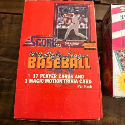 1988 DONRUSS MLB BOX
