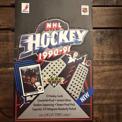1990- 1991 NHL UPPDERDECK BOX