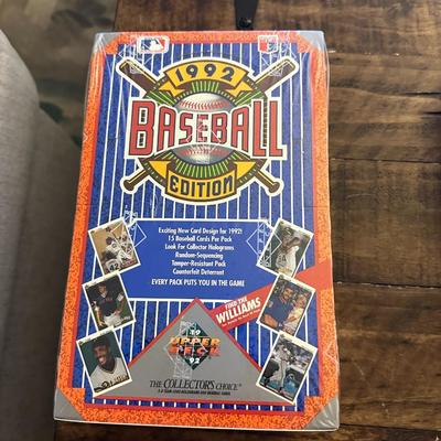 1992 UPPDERDECK MLB BOX