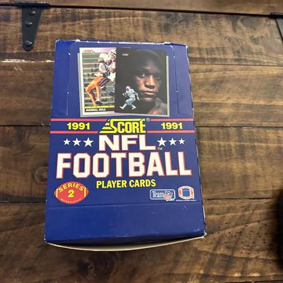 1991 SCORE NFL BOX