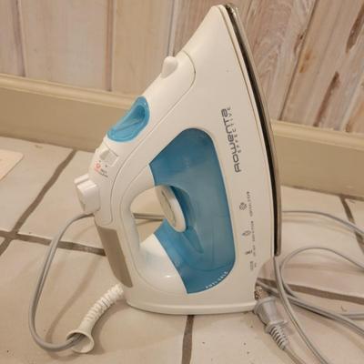 Rowenta Iron, Laundry Rack and Laundry Accessories (L-DW)