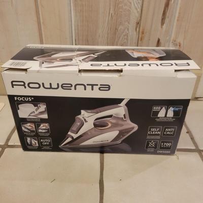 Rowenta Iron, Laundry Rack and Laundry Accessories (L-DW)