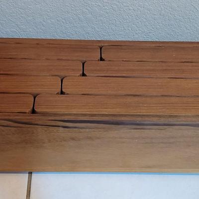 Vintage Slit Drum or Gong with Mallets