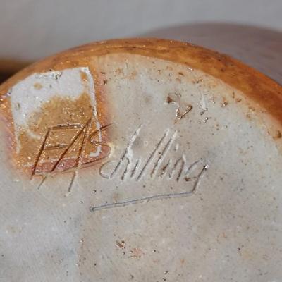 Contemporary Studio Pottery Double Signed
