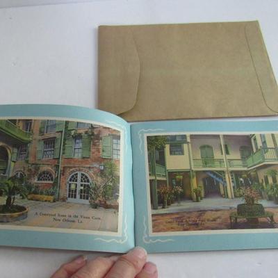 Vintage New Orleans Lot: Postcards, Booklet and Sticker