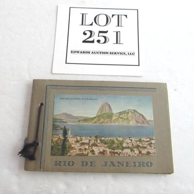 NICE!  Vintage Rio De Janeiro Post Card Booklet, Unused