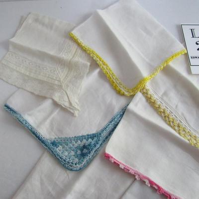 Vintage Ladies Hankie Lot