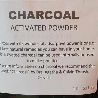 New Unopened Bag of Activated Charcoal