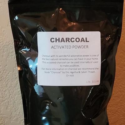 New Unopened Bag of Activated Charcoal