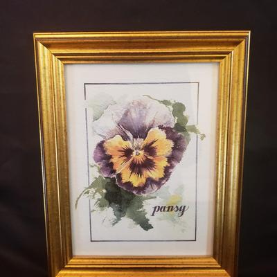 Pansy Themed Art and More (D-KD)