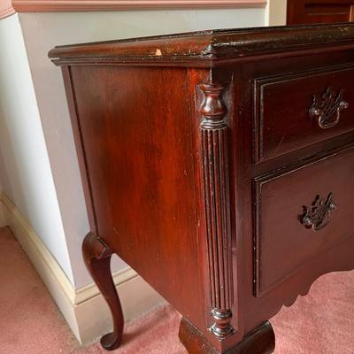 Vintage Chippendale Style Faux Lowboy Cedar Chest by Cavalier