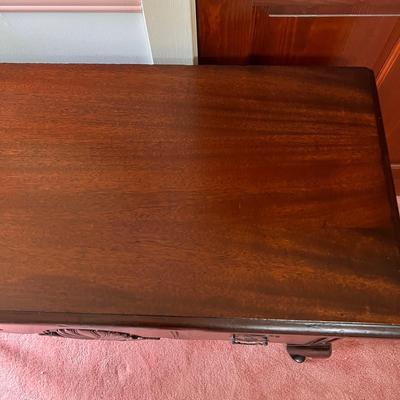 Vintage Chippendale Style Faux Lowboy Cedar Chest by Cavalier