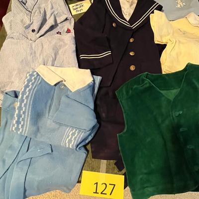 Large lot of vintage children's clothes