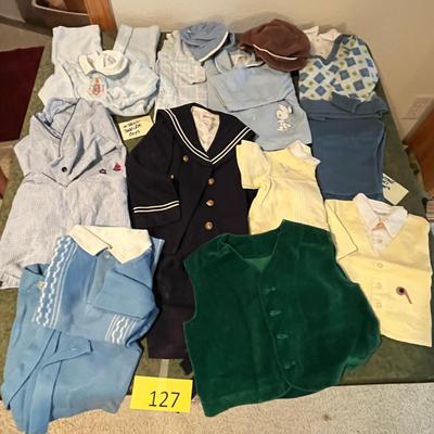 Large lot of vintage children's clothes