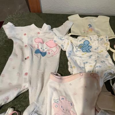 Lot of infant clothes & other