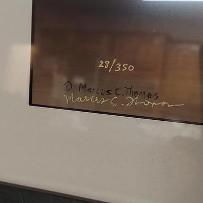 Marcus C. Thomas Signed Numbered Print (GR-BBL)