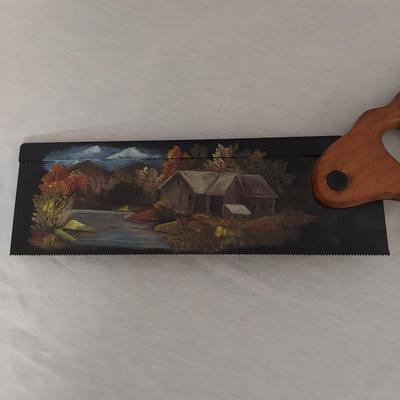 Appalachian Books and Folk Art Saw (GR-BBL)