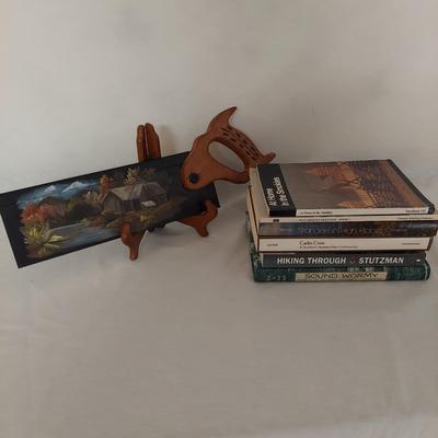 Appalachian Books and Folk Art Saw (GR-BBL)