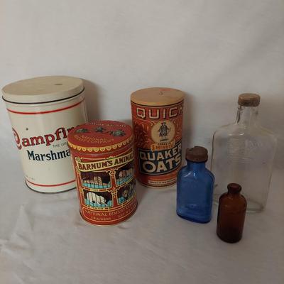 Vintage Tins and Bottles (GR-BBL)