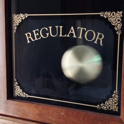 Elgin Regulator Pendulum Wall Clock (BR1-BBL)