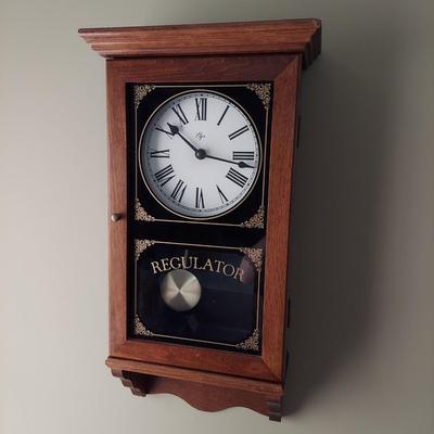 Elgin Regulator Pendulum Wall Clock (BR1-BBL)