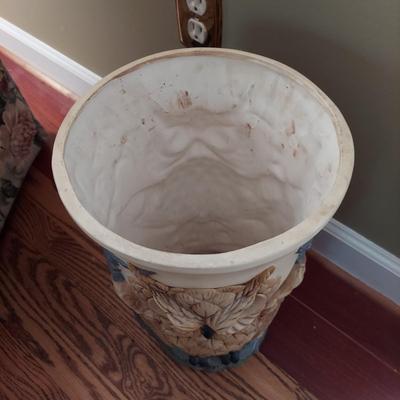 Vintage Owl Umbrella Urn and Luggage Stand (BR1-BBL)