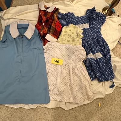 Collection of Vintage Girl's Dresses