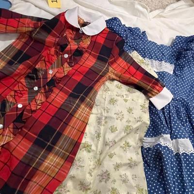 Collection of Vintage Girl's Dresses