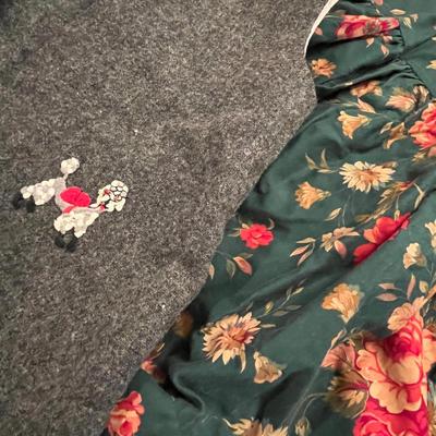 3 Baby Dresses w/ bonnet