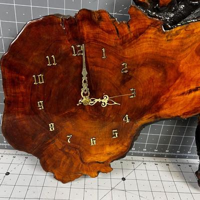 UNIQUE Log Slice Clock