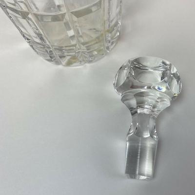 Spirit Decanter with Stopper Cut Crystal