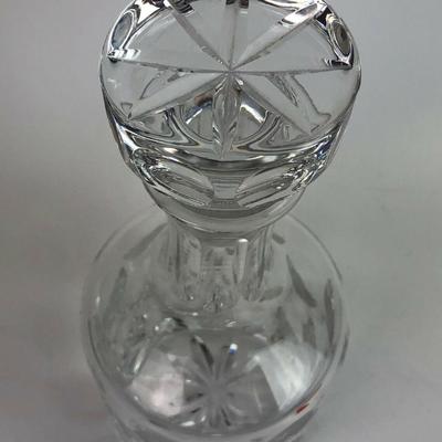 CRYSTAL CUT GLASS DECANTER 11