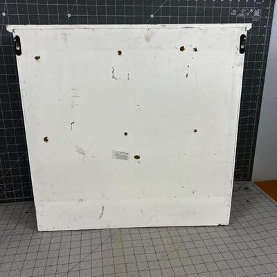 Rustic Towel Rack Cupboard