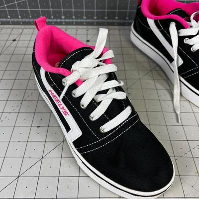 Heelys Roller Shoes Black & Pink 