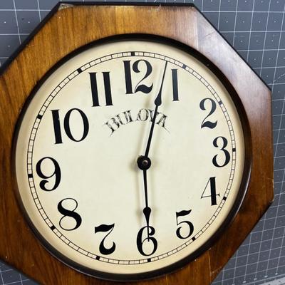 Bulova Wall Clock